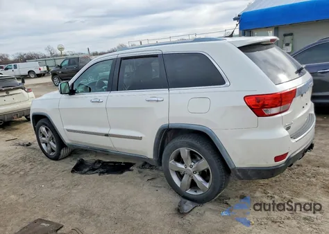 2011 Jeep Grand Cherokee Overland z USA, uszkodzony, nr VIN 1J4RR6GTXBC722099